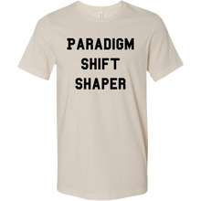 Load image into Gallery viewer, men's tan paradigm shift shaper T-shirt