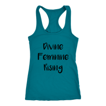 Load image into Gallery viewer, Women's Divine Feminine Rising T Shirt - Black Text