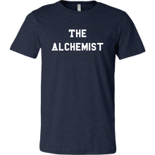Load image into Gallery viewer, men's heather navy blue the alchemist t-shirt
