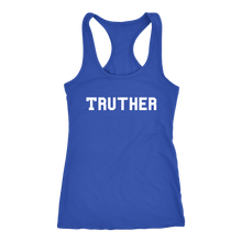Load image into Gallery viewer, Women's Truther T Shirt - White Text
