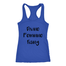 Load image into Gallery viewer, Women's Divine Feminine Rising T Shirt - Black Text