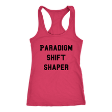 Load image into Gallery viewer, Women's Paradigm Shift Shaper T Shirt - Black Text