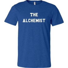 Load image into Gallery viewer, men's heather blue the alchemist t-shirt