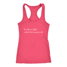 Load image into Gallery viewer, women's coral pink breathe in light t-shirt