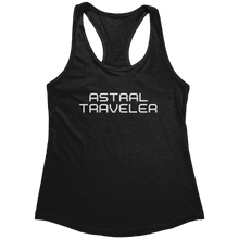 Load image into Gallery viewer, Astral_Traveler_Tank_Top_-_White_Text_fo_Black_Mockup.png_15367862