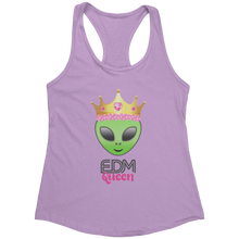 Load image into Gallery viewer, EDM_Queen_Tank_Top_-_For_Women_-_New_Lilac_Mockup.png_15368115