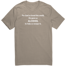 Load image into Gallery viewer, Etsy_and_Shopify_-_Mens_-_For_God_So_Lov_Tan_Mockup.png_15624716