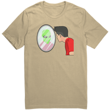 Load image into Gallery viewer, Mens_Alien_Reflection_T-Shirt_-_New_Soft_Cream_Mockup.png_15364355