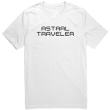 Load image into Gallery viewer, Mens_Astral_Traveler_T-Shirt_Black_Text_White_Mockup.png_15364440