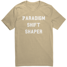 Load image into Gallery viewer, Mens_Paradigm_Shift_Shaper_T-Shirt_Whit_Soft_Cream_Mockup.png_15364733