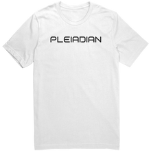 Load image into Gallery viewer, Mens_Pleiadian_T-Shirt_Black_Text_-_New_White_Mockup.png_15367429