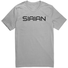 Load image into Gallery viewer, Mens_Sirian_T-Shirt_Black_Text_-_New_Silver_Mockup.png_15367443