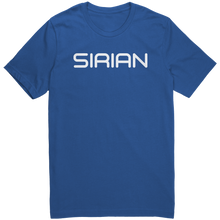 Load image into Gallery viewer, Mens_Sirian_T-Shirt_White_Text_-_New_True_Royal_Mockup.png_15367458