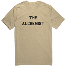 Load image into Gallery viewer, Mens_The_Alchemist_Shirt_-_Black_Text_-_Soft_Cream_Mockup.png_15367340