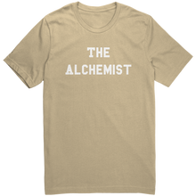 Load image into Gallery viewer, Mens_The_Alchemist_Shirt_-_White_Text_-_Soft_Cream_Mockup.png_15367353