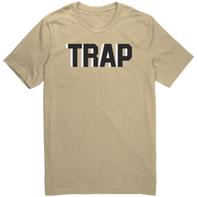 Load image into Gallery viewer, Mens_Trap_T-Shirt_Black_Text_-_New_Soft_Cream_Mockup.png_15367371