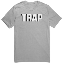 Load image into Gallery viewer, Mens_Trap_T-Shirt_White_Text_-_New_Silver_Mockup.png_15367391