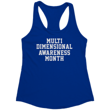Load image into Gallery viewer, Multi-Dimensional_Awareness_Month_Tank_T_Royal_Mockup.png_15371137
