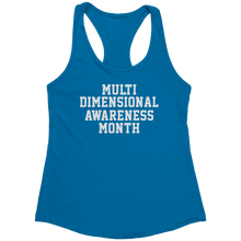 Load image into Gallery viewer, Multi-Dimensional_Awareness_Month_Tank_T_Turquoise_Mockup.png_15371139