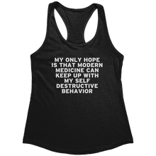 Load image into Gallery viewer, My_Only_Hope_-_White_Text_for_Women_-_Ne_Black_Mockup.png_15370299