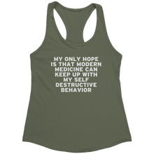Load image into Gallery viewer, My_Only_Hope_-_White_Text_for_Women_-_Ne_Military_Green_Mockup.png_15370304