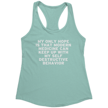 Load image into Gallery viewer, My_Only_Hope_-_White_Text_for_Women_-_Ne_Mint_Mockup.png_15370305