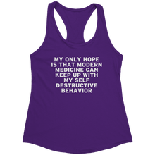 Load image into Gallery viewer, My_Only_Hope_-_White_Text_for_Women_-_Ne_Purple_Rush_Mockup.png_15370306