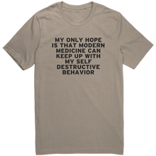 Load image into Gallery viewer, My_Only_Hope_T-Shirt_-_Black_Text_for_Me_Tan_Mockup.png_15367584
