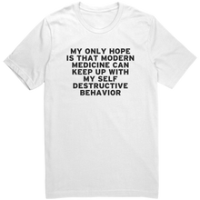 Load image into Gallery viewer, My_Only_Hope_T-Shirt_-_Black_Text_for_Me_White_Mockup.png_15367586