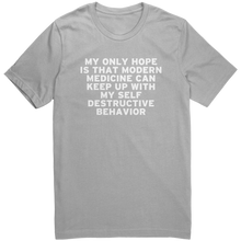 Load image into Gallery viewer, My_Only_Hope_T-Shirt_-_White_Text_for_Me_Silver_Mockup.png_15367594