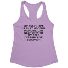 Load image into Gallery viewer, My_Only_Hope_Tank_Top_-_Black_Text_for_W_Lilac_Mockup.png_15370285