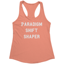 Load image into Gallery viewer, Paradigm_Shift_Shaper_-_White_Text_for_W_Light_Orange_Mockup.png_15369563