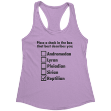 Load image into Gallery viewer, Reptilian_Check_the_Box_-_Black_Text_for_Lilac_Mockup.png_15370535