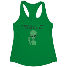 Load image into Gallery viewer, Respect_Thy_Neighbors_-_Black_Text_for_W_Kelly_Green_Mockup.png_15369608