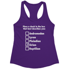 Load image into Gallery viewer, Sirian_Check_the_Box_-_White_Text_for_Wo_Purple_Rush_Mockup.png_15370593