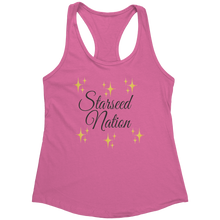 Load image into Gallery viewer, Starseed_Nation_Tank_Top_-_Black_Text_fo_Hot_Pink_Mockup.png_15369807