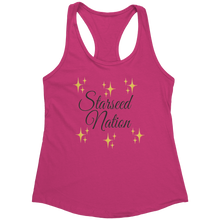 Load image into Gallery viewer, Starseed_Nation_Tank_Top_-_Black_Text_fo_Raspberry_Mockup.png_15369813