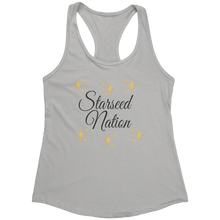 Load image into Gallery viewer, Starseed_Nation_Tank_Top_-_Black_Text_fo_Silver_Mockup.png_15369814