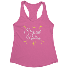 Load image into Gallery viewer, Starseed_Nation_Tank_Top_-_White_Text_fo_Hot_Pink_Mockup.png_15369831