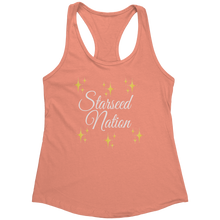Load image into Gallery viewer, Starseed_Nation_Tank_Top_-_White_Text_fo_Light_Orange_Mockup.png_15369833
