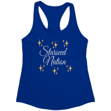 Load image into Gallery viewer, Starseed_Nation_Tank_Top_-_White_Text_fo_Royal_Mockup.png_15369839