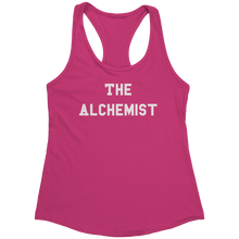 Load image into Gallery viewer, The_Alchemist_Tank_Top_-_White_Text_for__Raspberry_Mockup.png_15369864