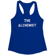 Load image into Gallery viewer, The_Alchemist_Tank_Top_-_White_Text_for__Royal_Mockup.png_15369865
