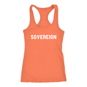 Women's Sovereign T Shirt - White Text