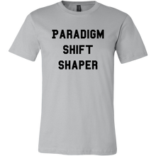 Load image into Gallery viewer, men&#39;s gray paradigm shift shaper T-shirt