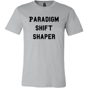 men's gray paradigm shift shaper T-shirt