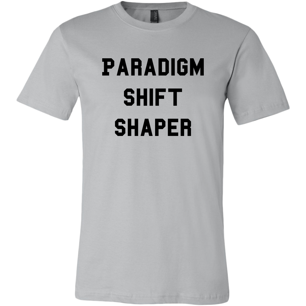 men's gray paradigm shift shaper T-shirt