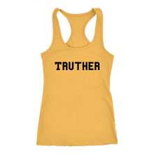 Load image into Gallery viewer, Women&#39;s Truther T Shirt - Black Text