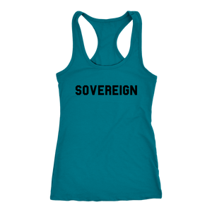 Women's Sovereign T Shirt - Black Text