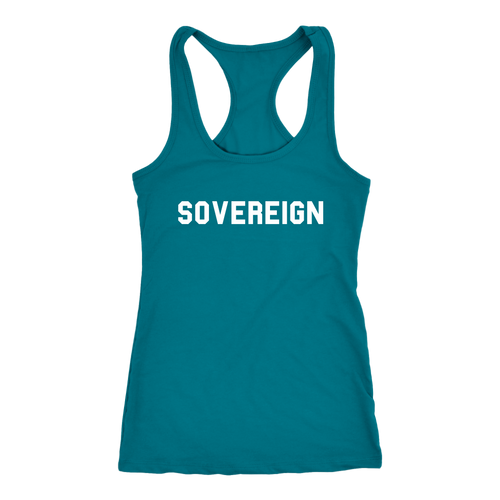 Women's Sovereign T Shirt - White Text